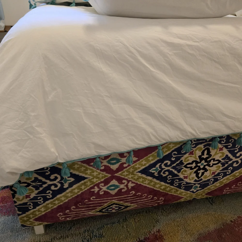 PBTeen Queen Duvet, Standard Shams and Euro Shams in Pool